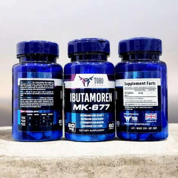 TORO Pharma IBUTAMOREN MK677 60 Capsules